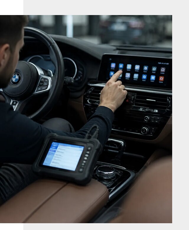 Установка приложений и мультимедиа сервисов BMW в Коркине