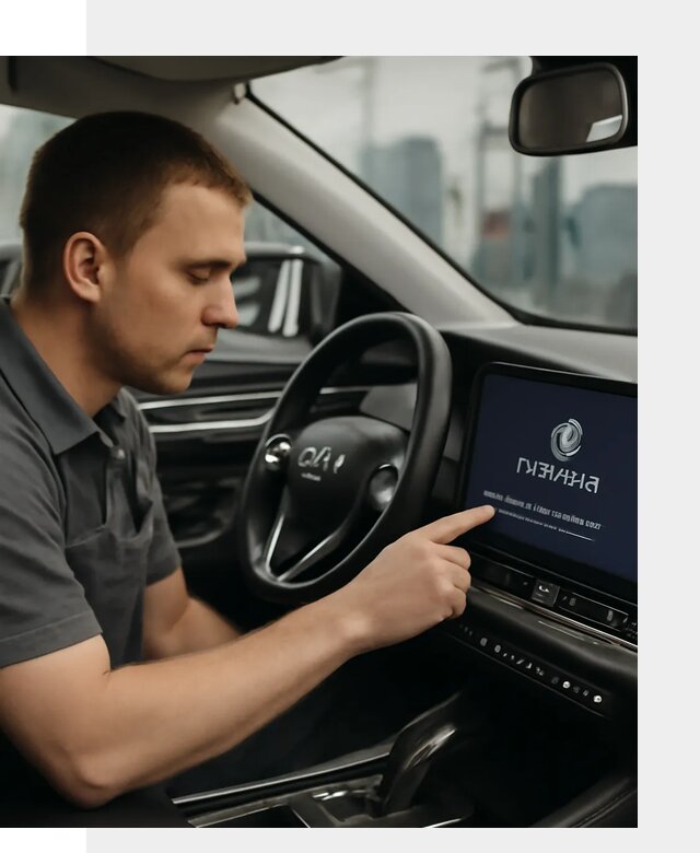 Установка приложений Changan и сервисов в авто в Коркине