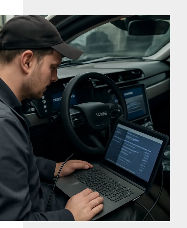 Профессиональная русификация автомобилей Lynk Co в Коркине