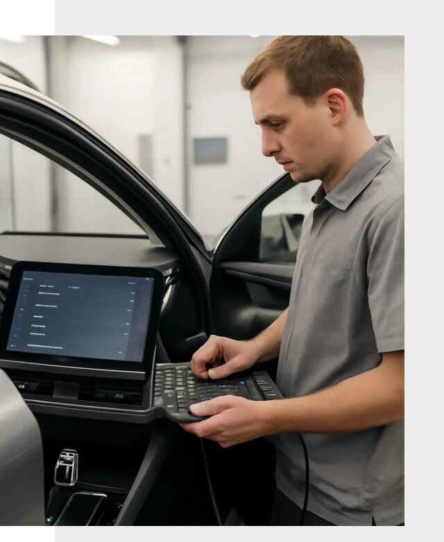 Русификация мультимедиа автомобилей Lynk Co в Коркине