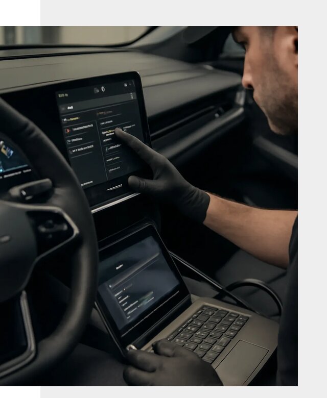 Русификация приборной панели Rising автомобиля в Коркине