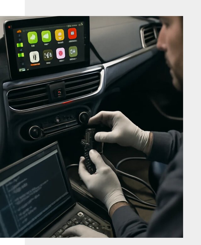 Активация Apple CarPlay в Коркине для штатной мультимедиа