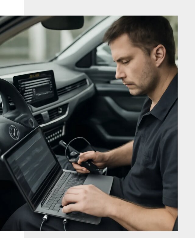 Настройка телематики автомобиля под ключ для авто в Коркине