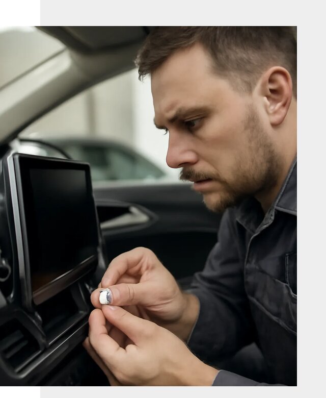 Установка SIM карты в авто для мультимедиа в Коркине