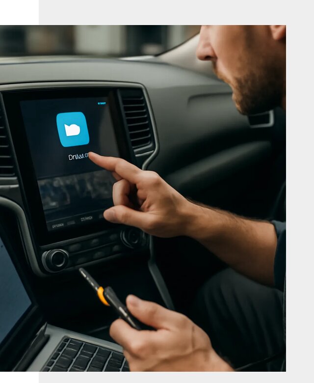 Установка VK Видео на штатный экран автомобиля в Коркине