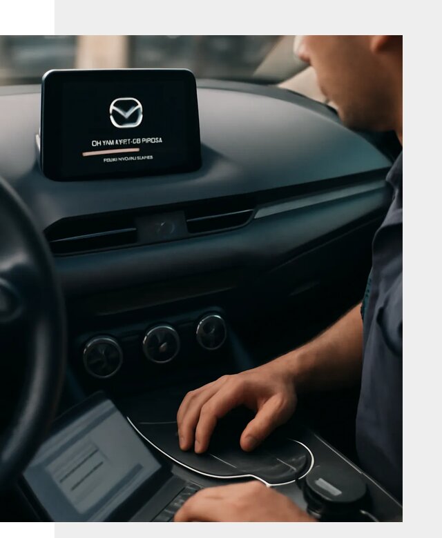 Установка приложений Mazda на мультимедийную систему в Коркине
