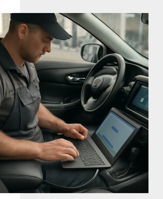 Установка приложений для автомобилей Nissan в Коркине