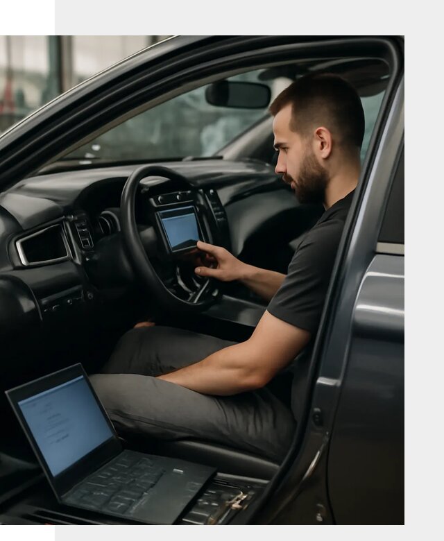 Русификация Toyota Camry 70 75 USA под ключ в Коркине